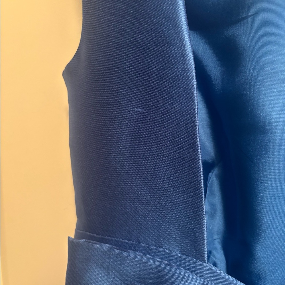 Kate Spade Vibrant Blue Backless Silk Dress - Picture 5 of 5